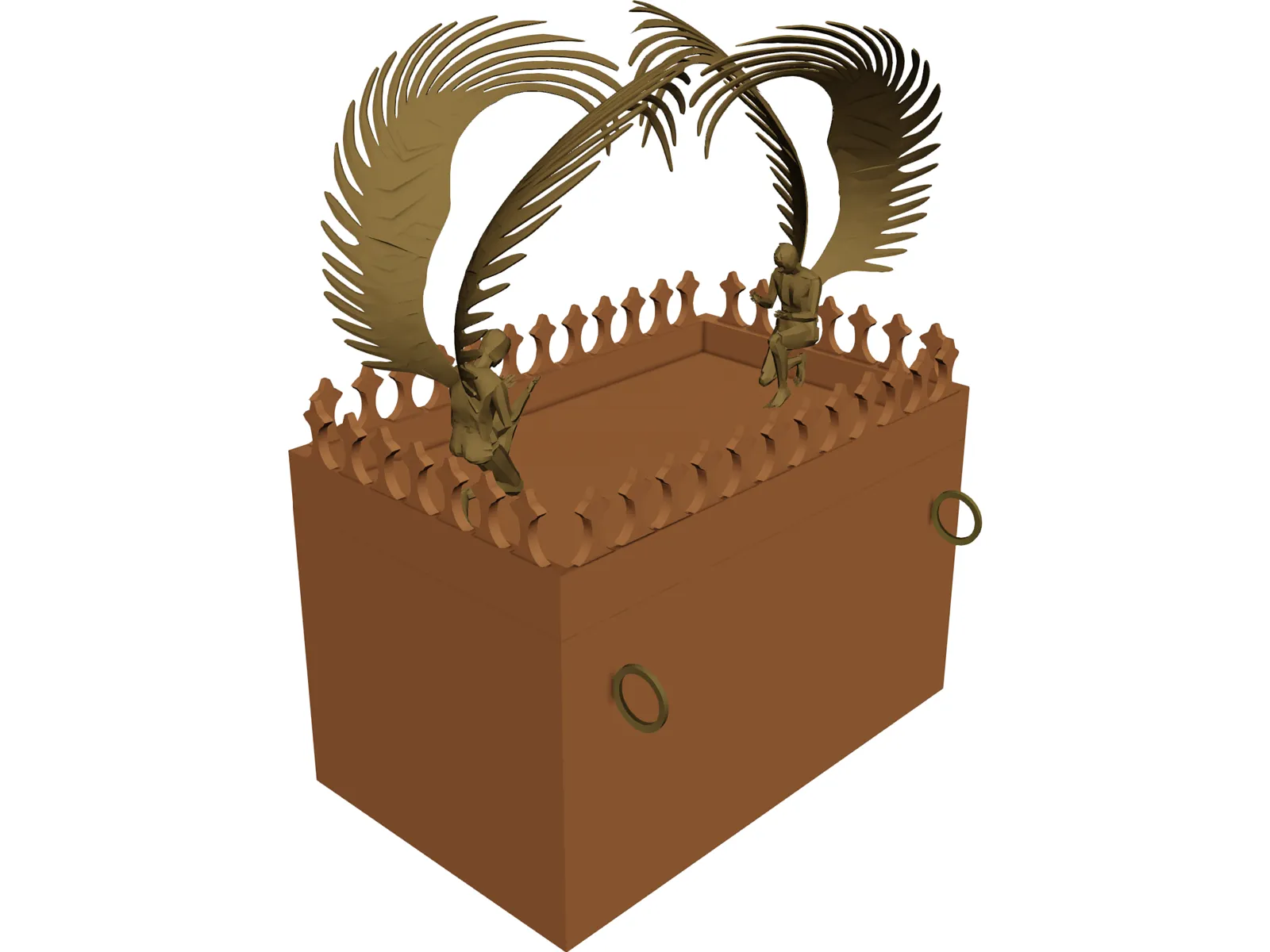 Ark of the Covenant 3D Model main preview
