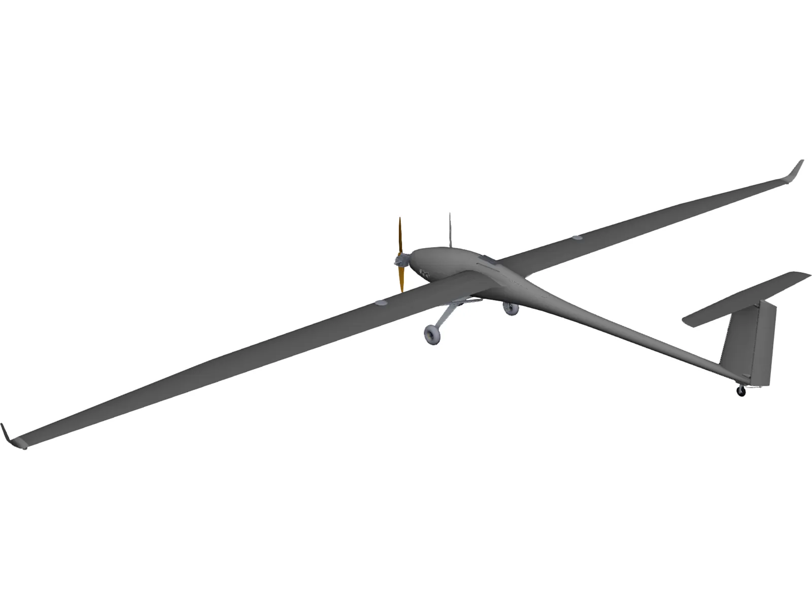 Motoglider 3D Model main preview