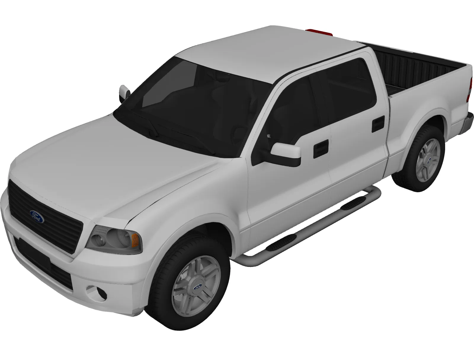 Ford F-150 Series (2004) 3D Model main preview