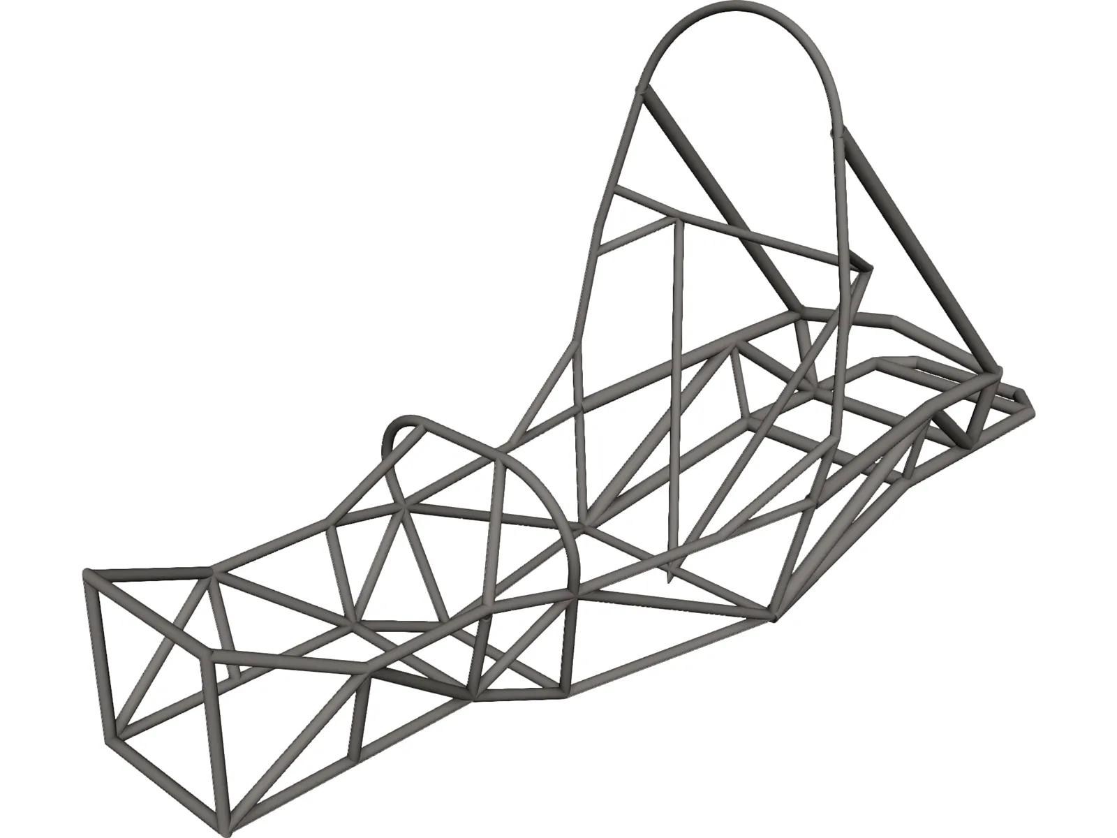 Chassis Estrutura FT-05 3D Model main preview