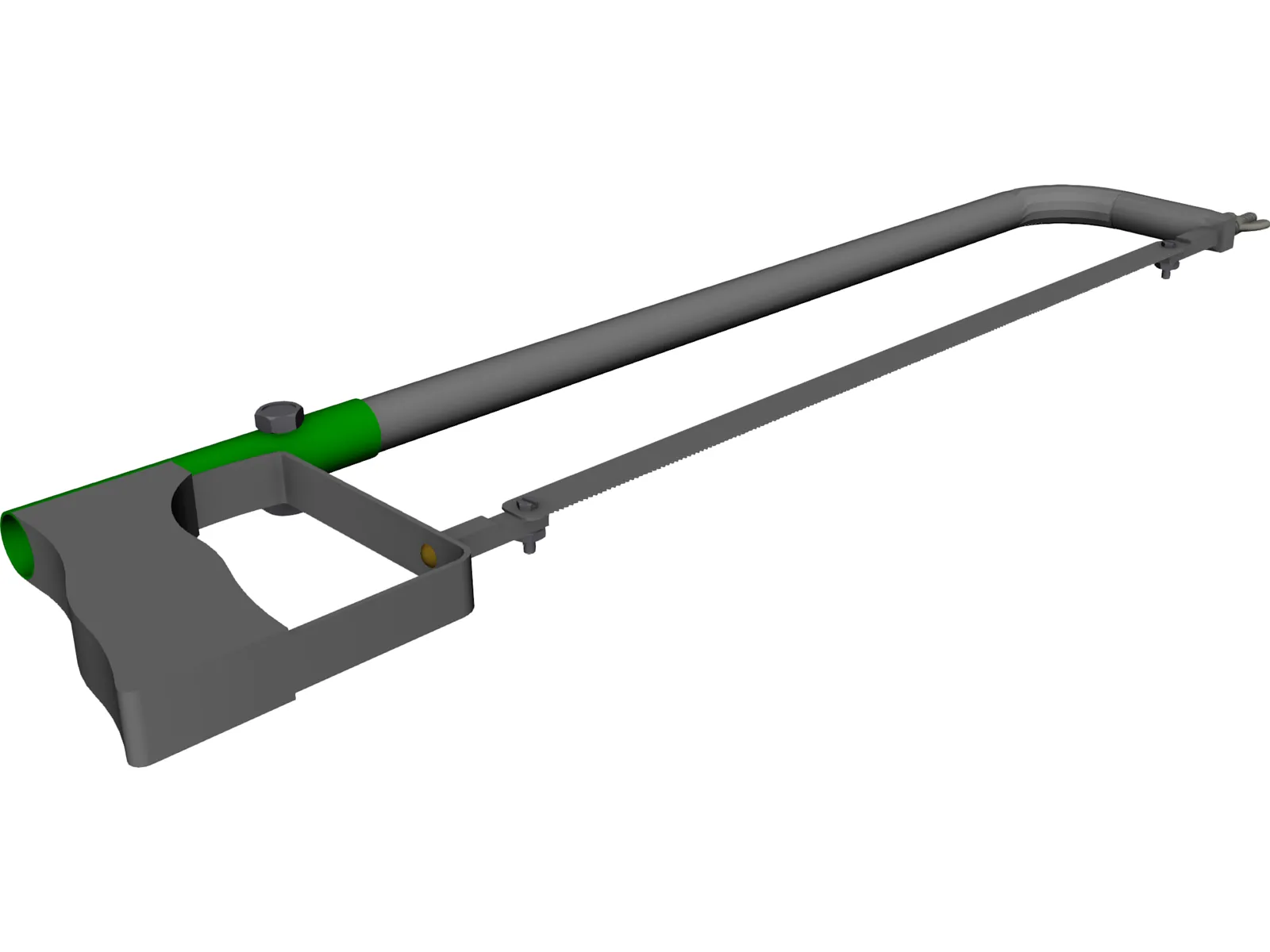 Hack Saw 3D Model main preview