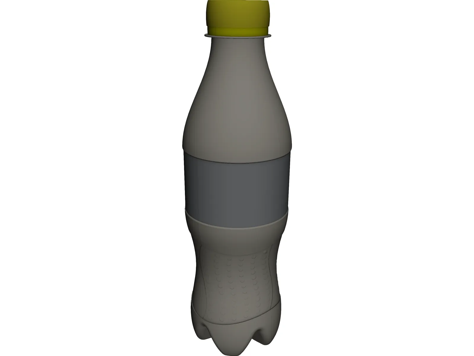 Cola Bottle 3D Model main preview