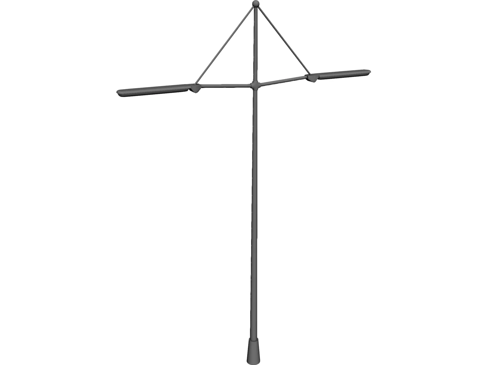 Street Light 3D Model main preview