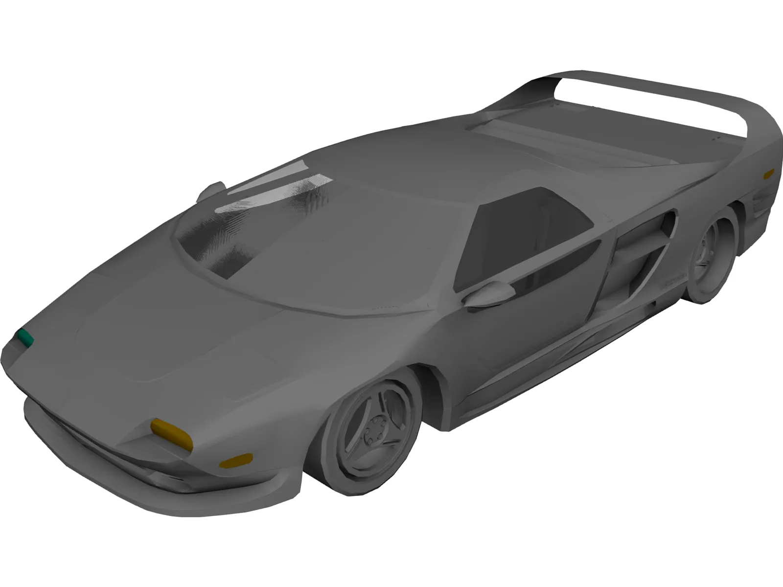 Vector M12 3D Model main preview