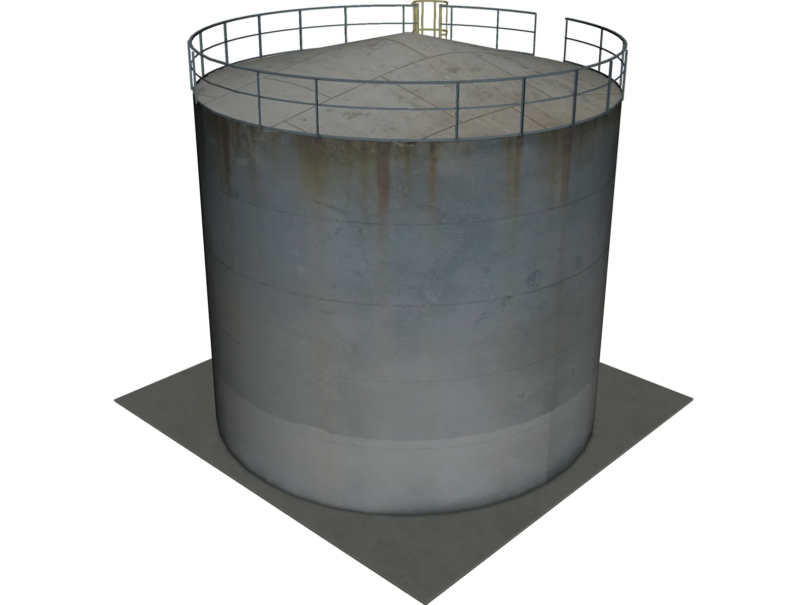 Storage Tank 3D Model main preview