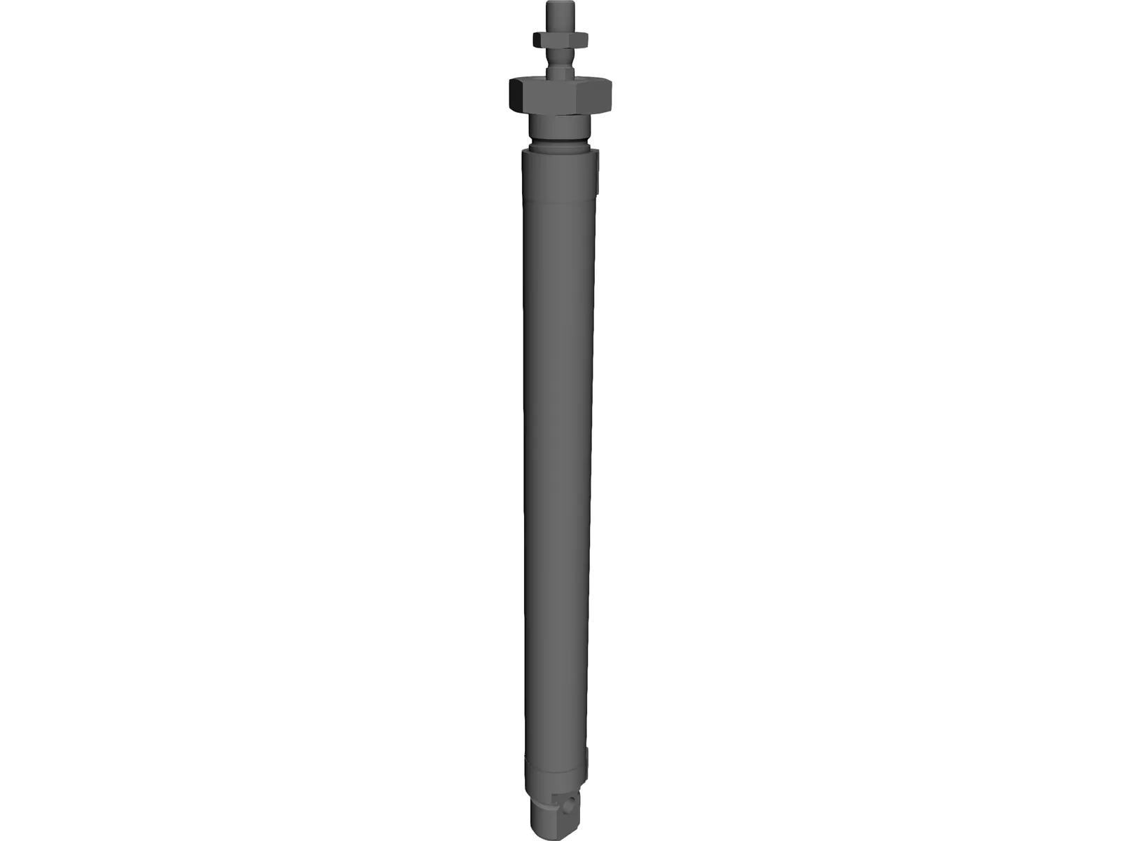 Cylinder Pneumatic 3D Model main preview