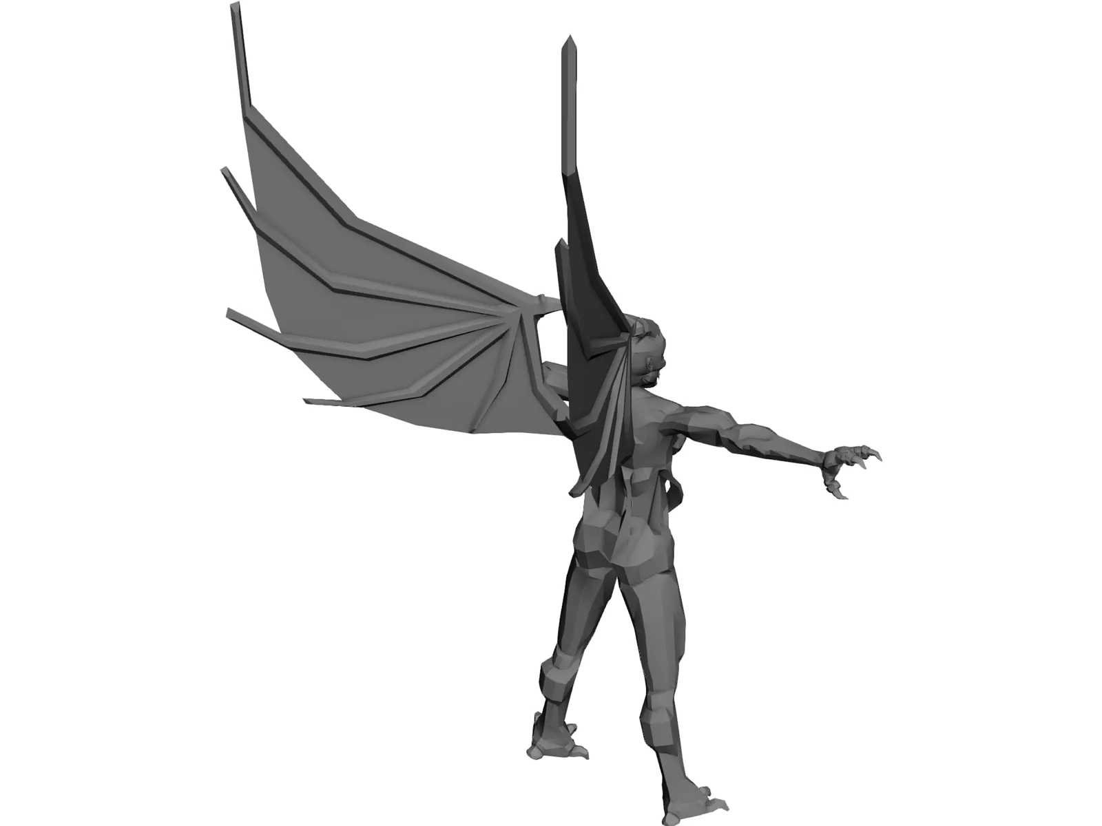 Monster 3D Model main preview