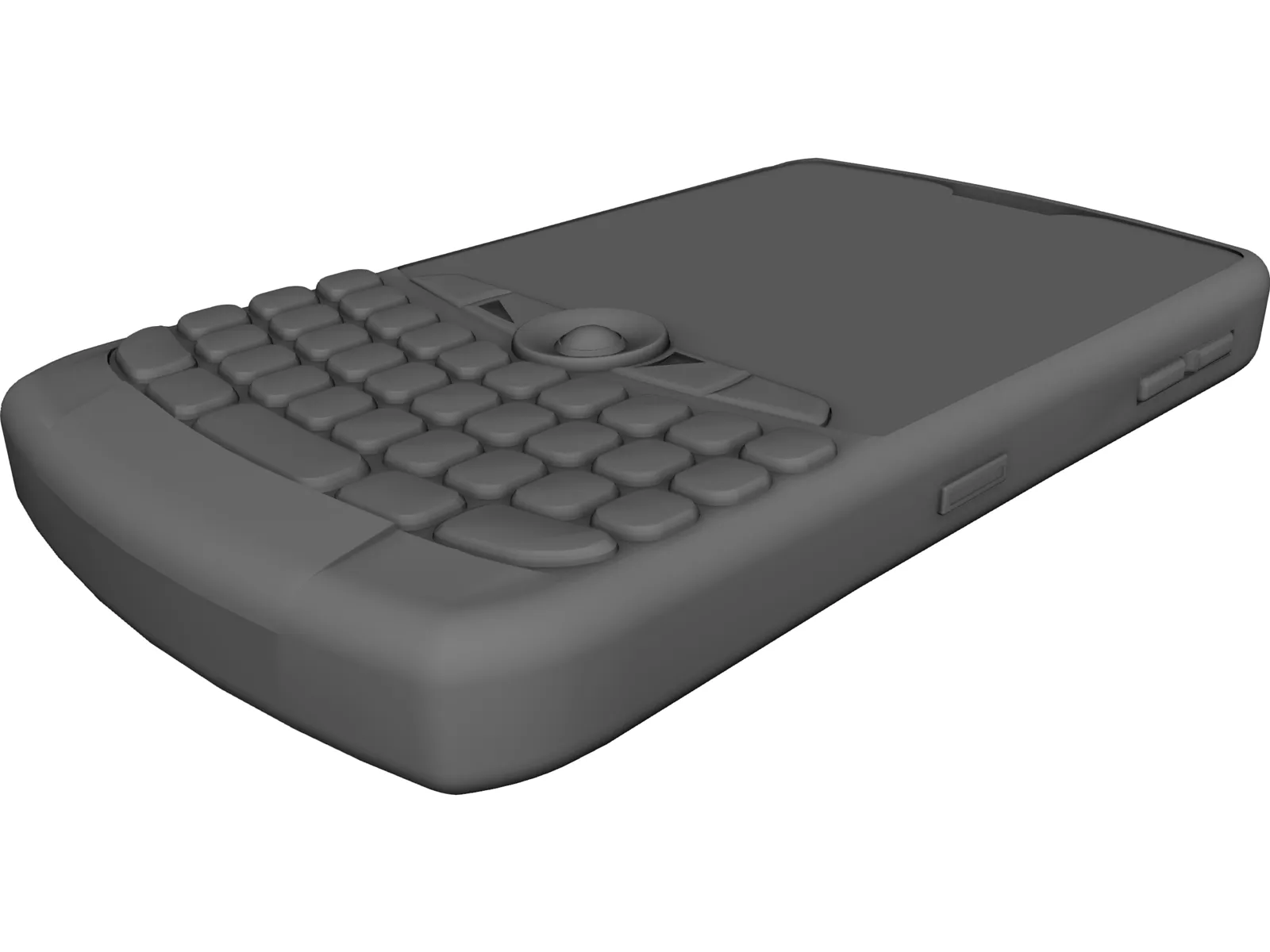 Blackberry Curve 8350i 3D Model main preview