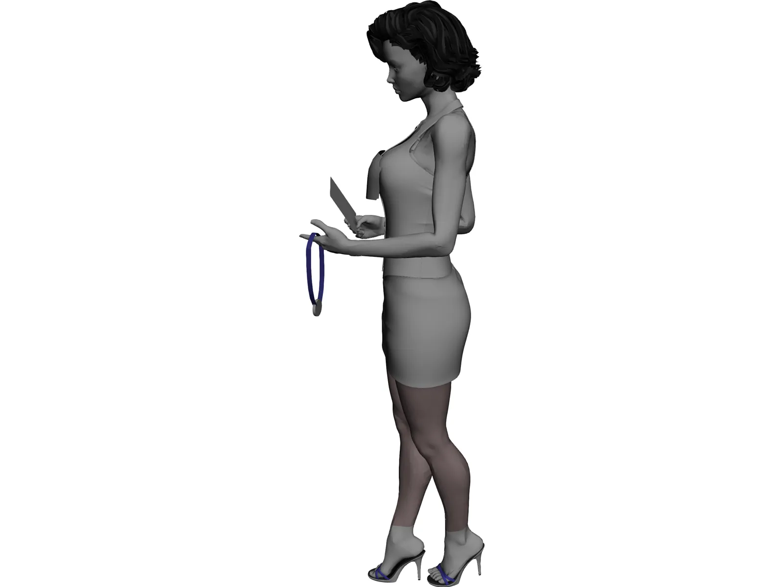 Sports Center Model 3D Model main preview