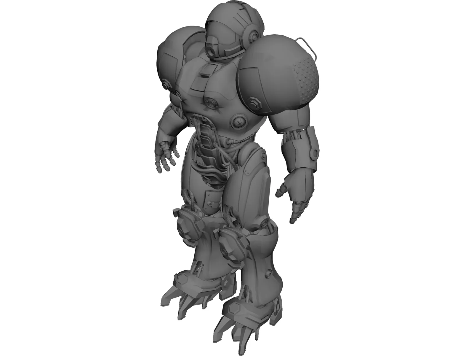 Spacesuit 3D Model main preview