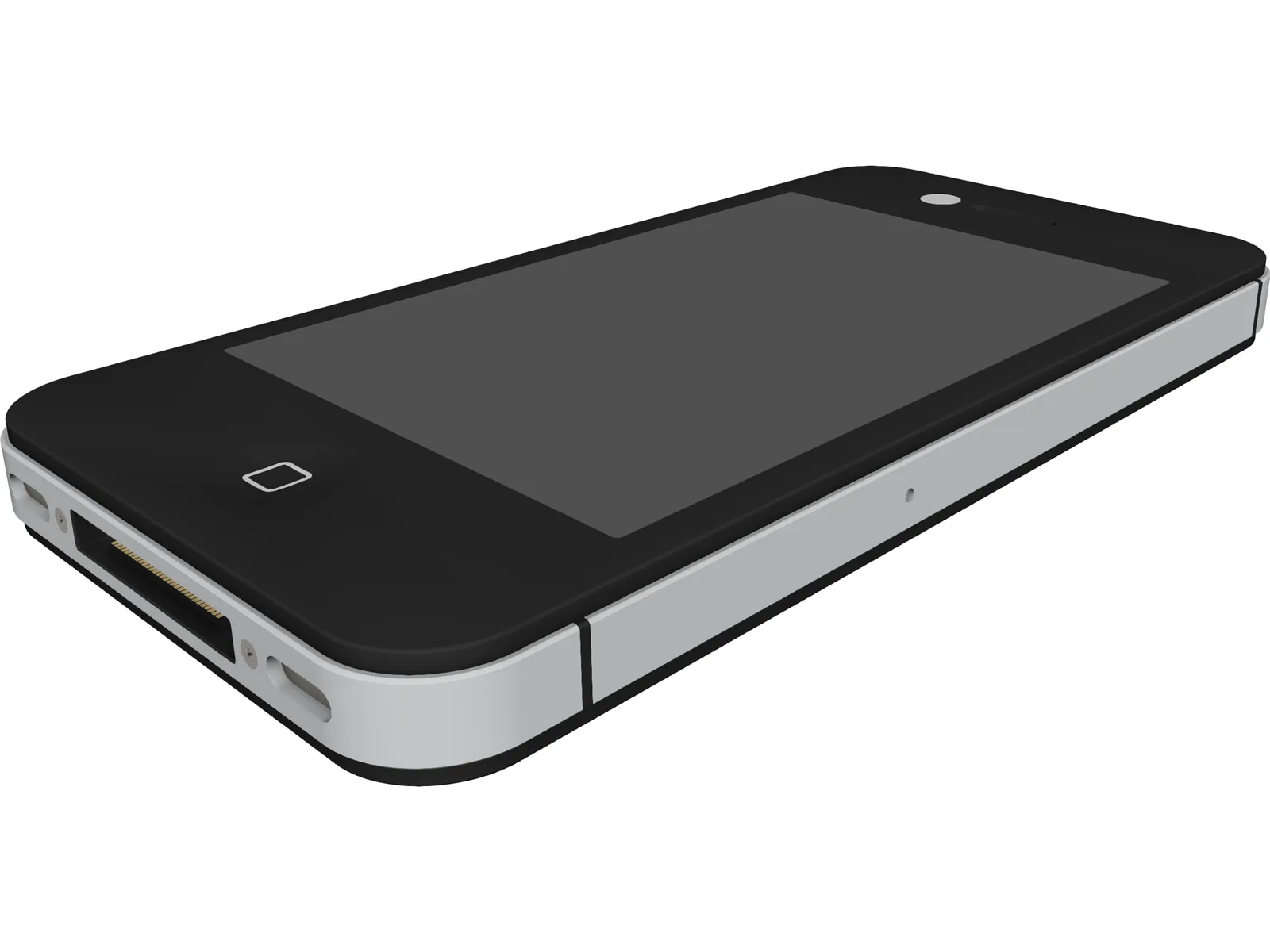 Apple iPhone 4 3D Model main preview