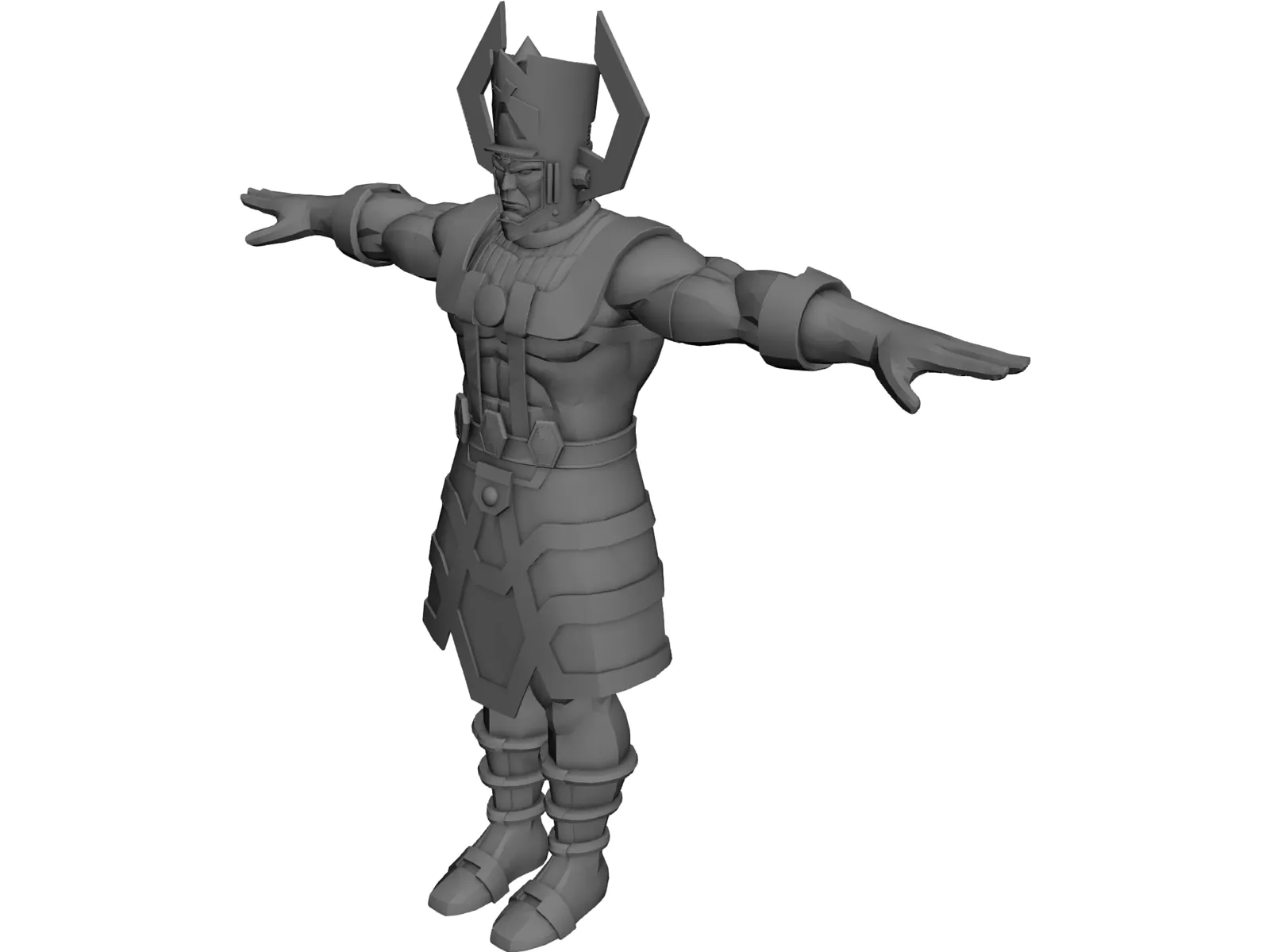 Galactus 3D Model main preview