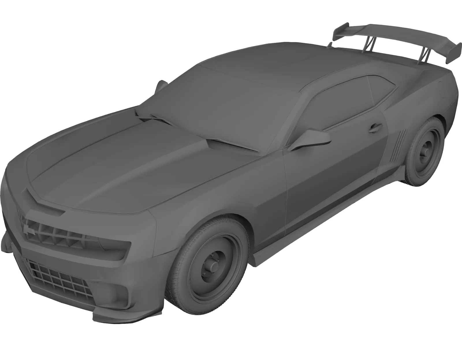 Chevrolet Camaro SS 3D Model main preview
