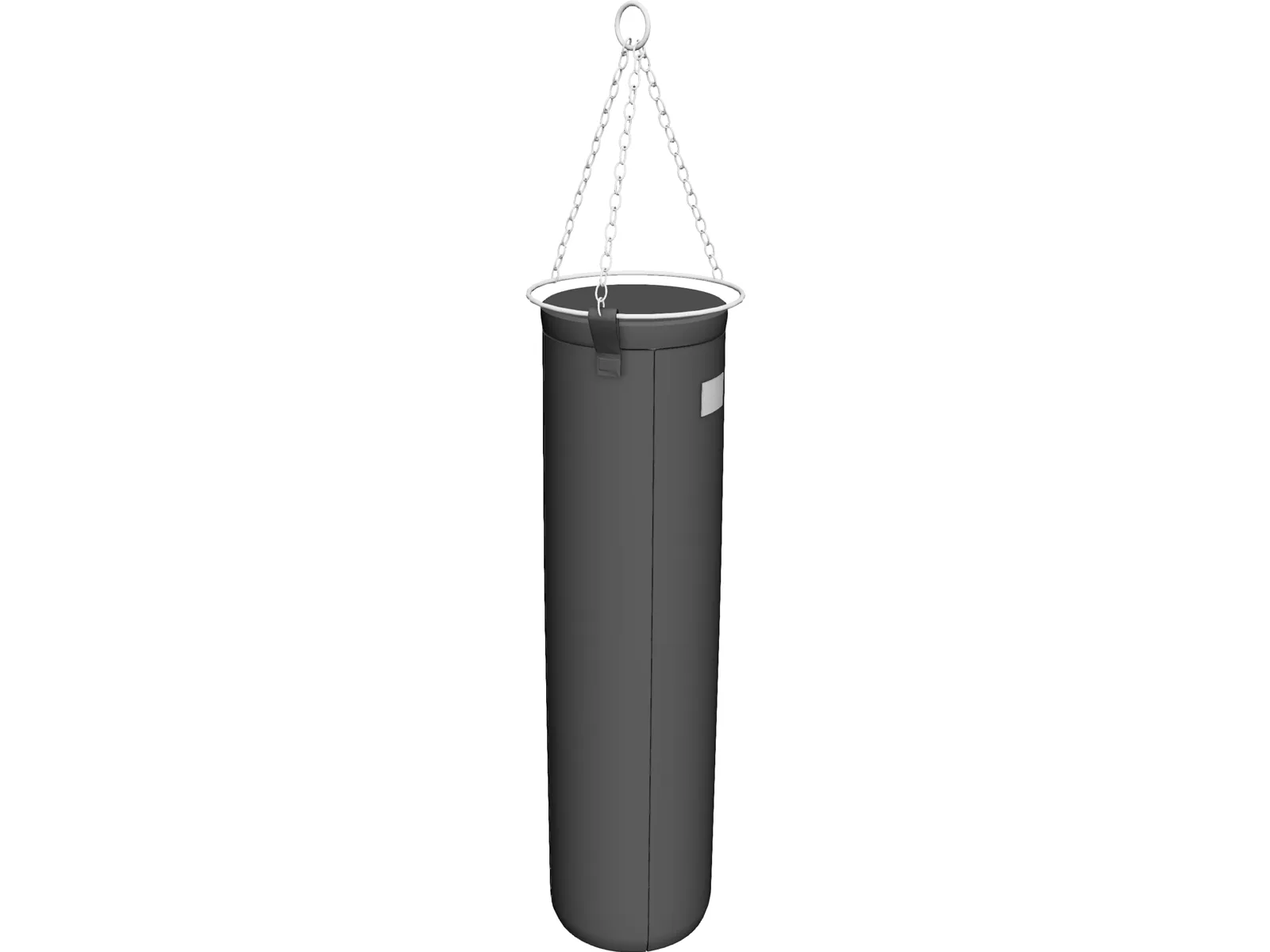 Punching Bag 3D Model main preview