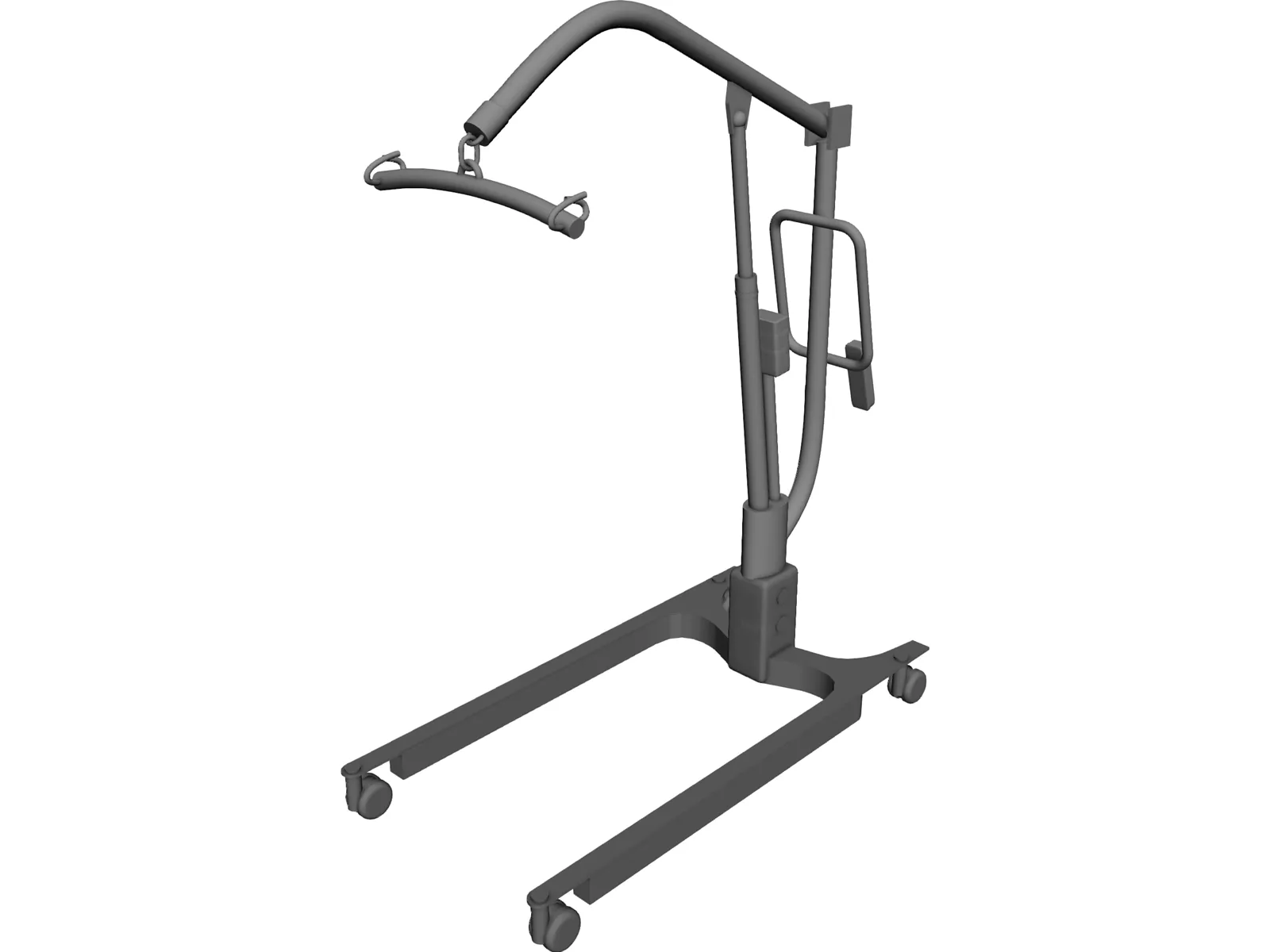 Patient Body Lift 3D Model main preview