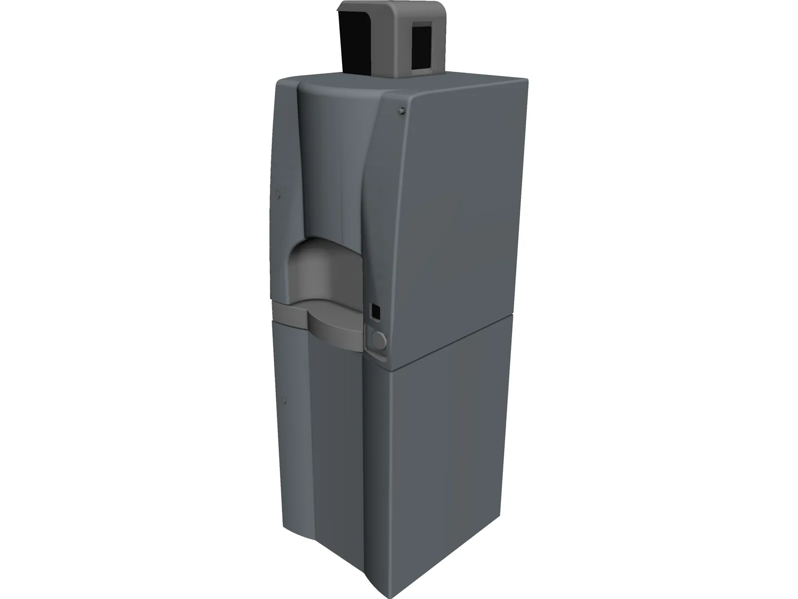 Brio Coffee Vending Machine 3D Model main preview