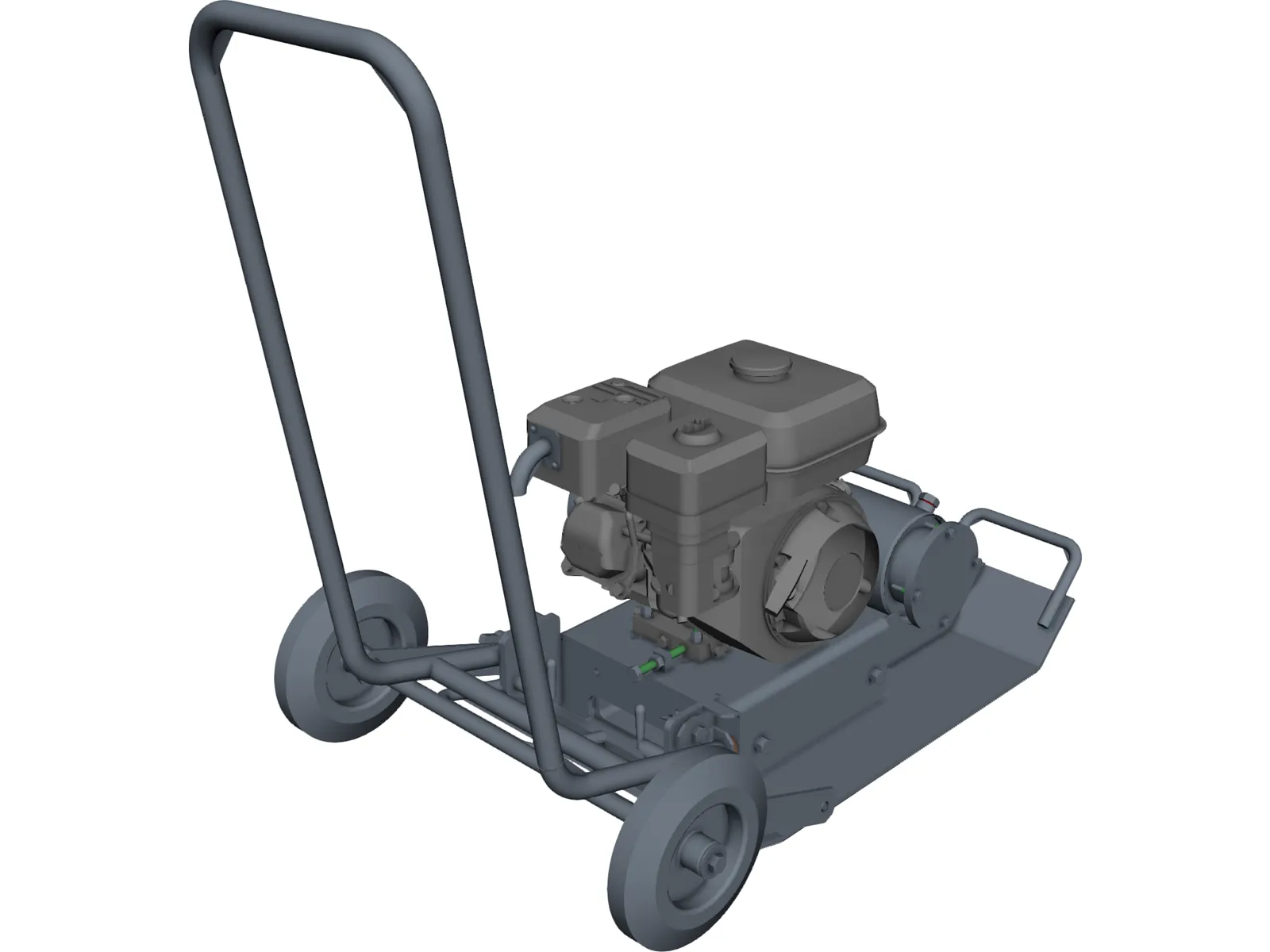 Vibrating Plate 3D Model main preview