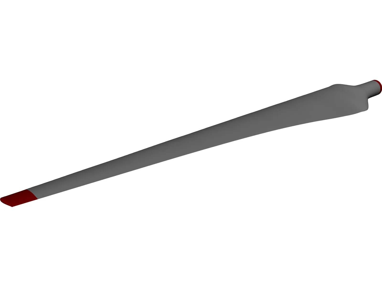 Wind Turbine Blade 3D Model main preview