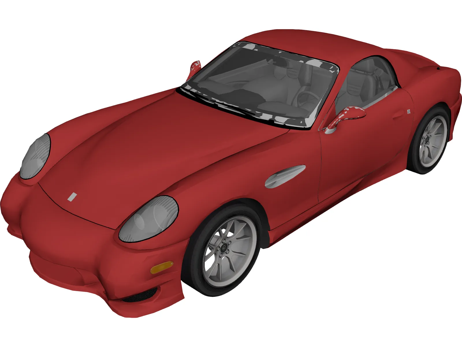 Panoz Esperante 3D Model main preview