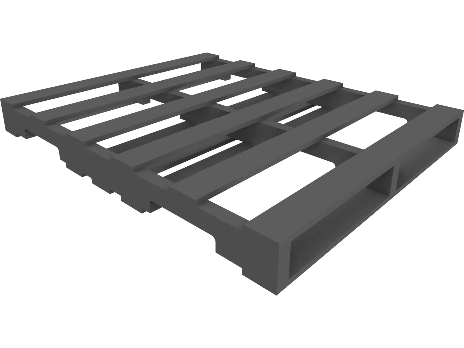 Pallet 40 x 48 3D Model main preview