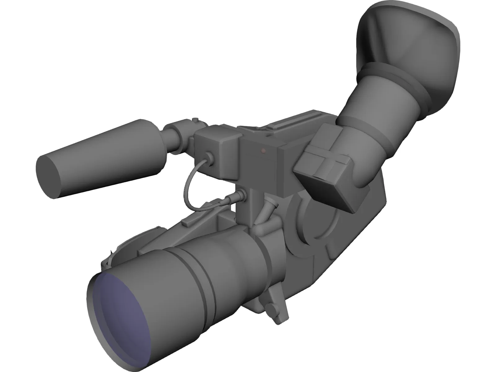 Canon XL1 Camcorder 3D Model main preview