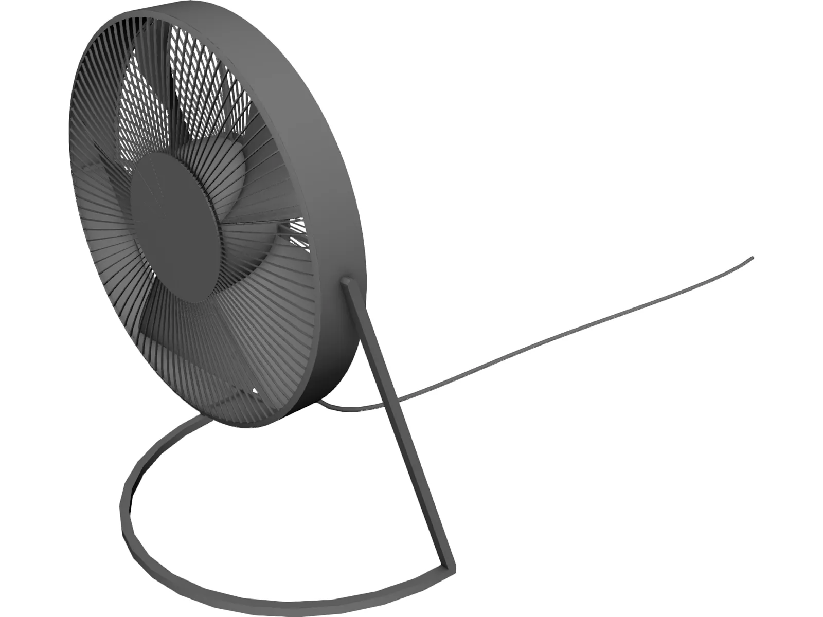Fan 3D Model main preview