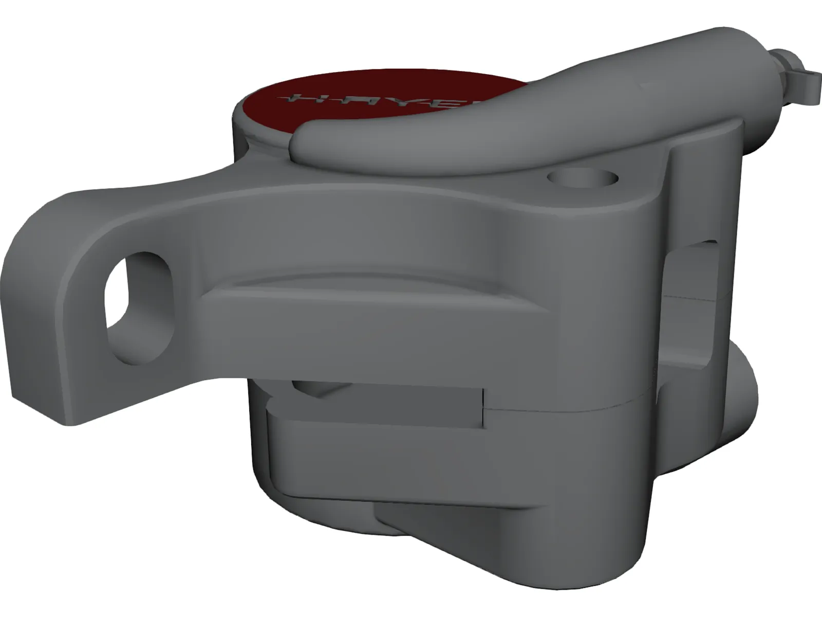 Hayes Disk Brake Caliper 3D Model main preview