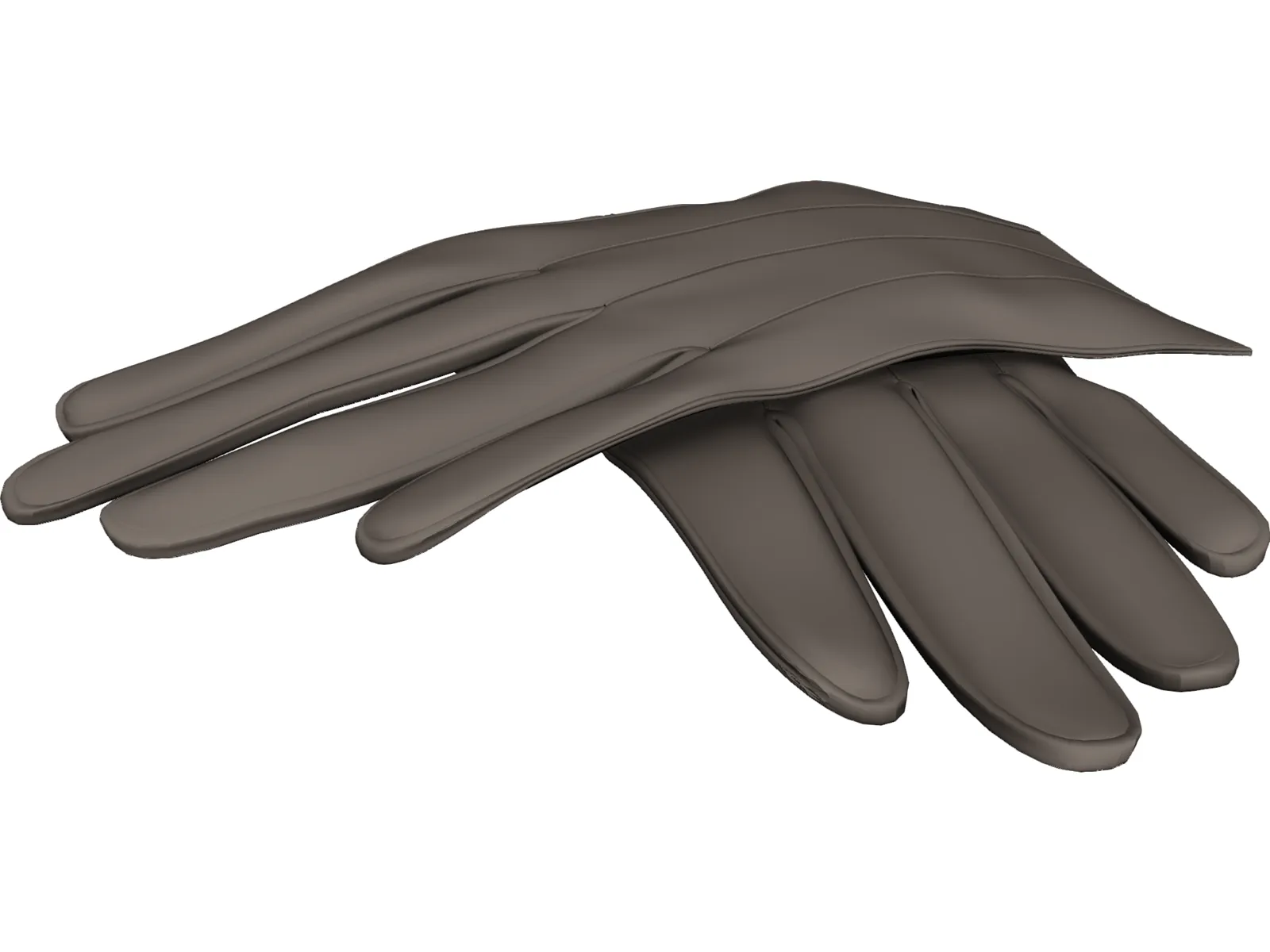 Gloves 3D Model main preview
