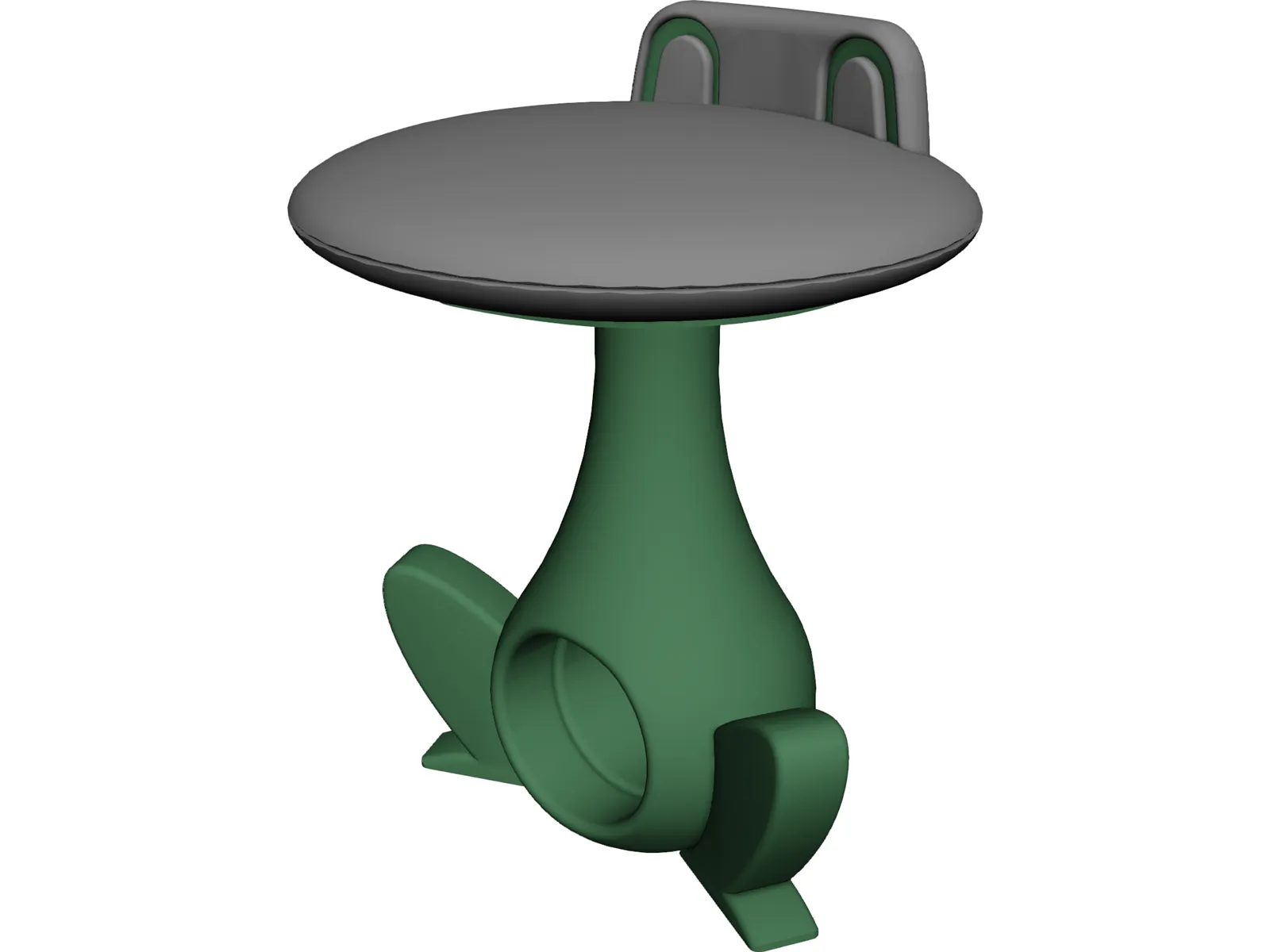 Froggy Barstool 3D Model main preview