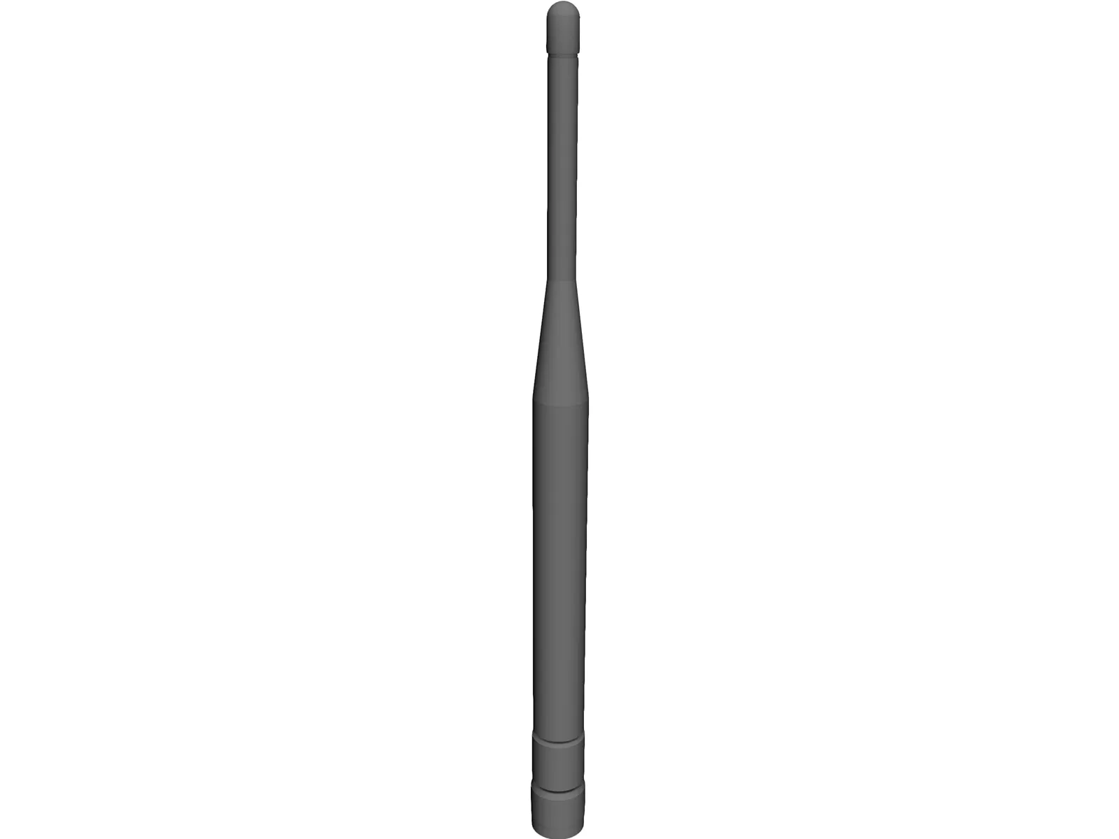 Antenna 800 MHz Whip 3D Model main preview