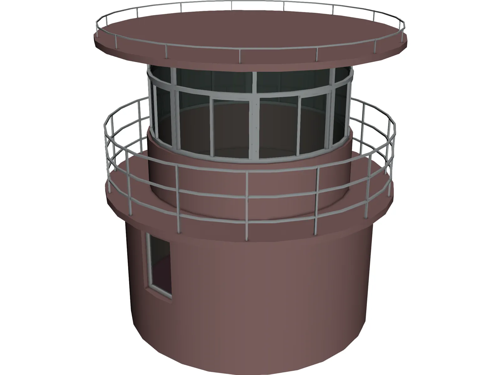 Lighthouse Small 3D Model main preview