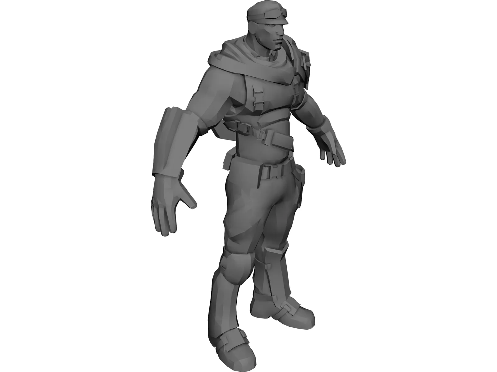 Roland 3D Model main preview