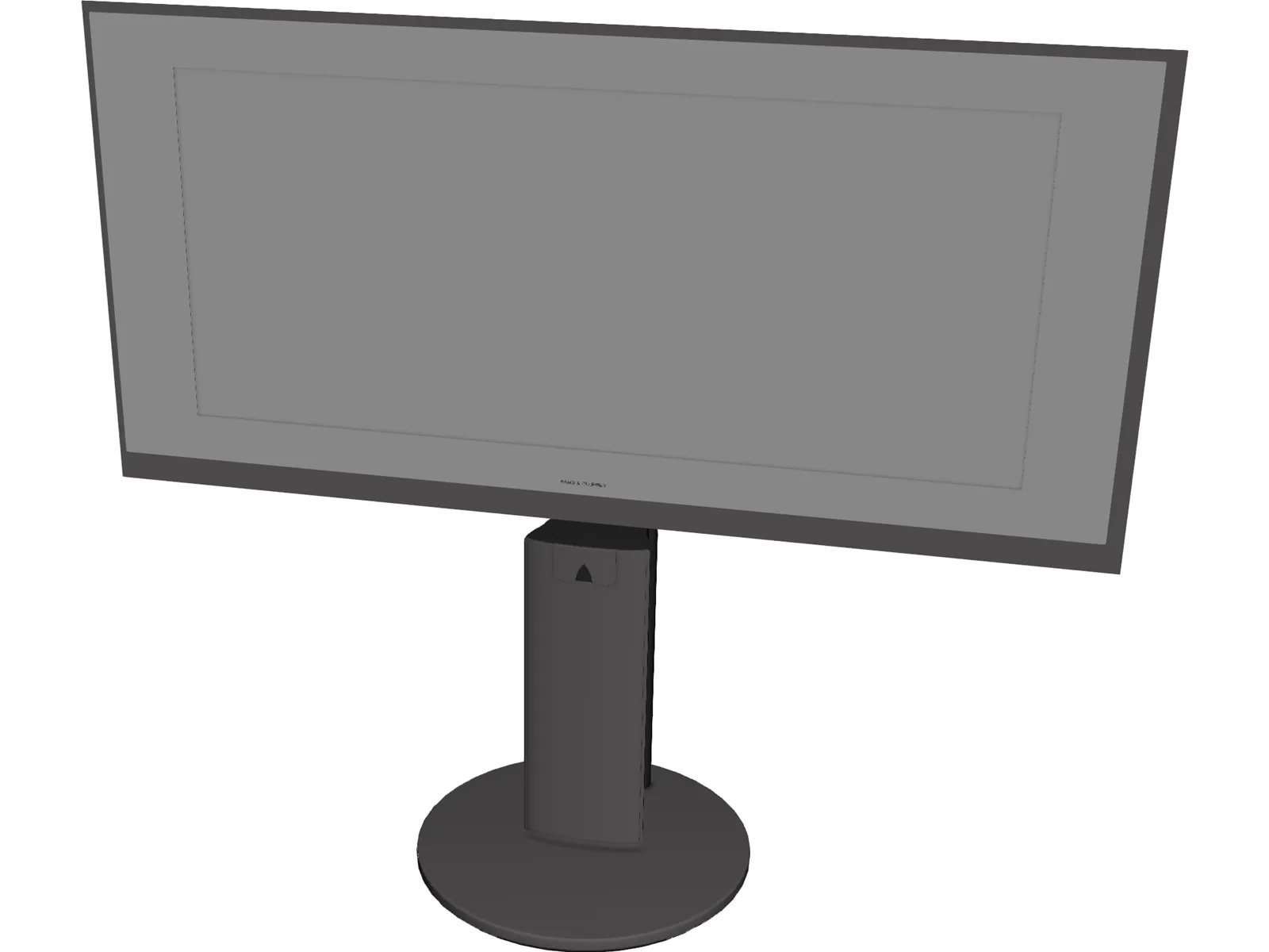Bang and Olufsen TV Set 3D Model main preview