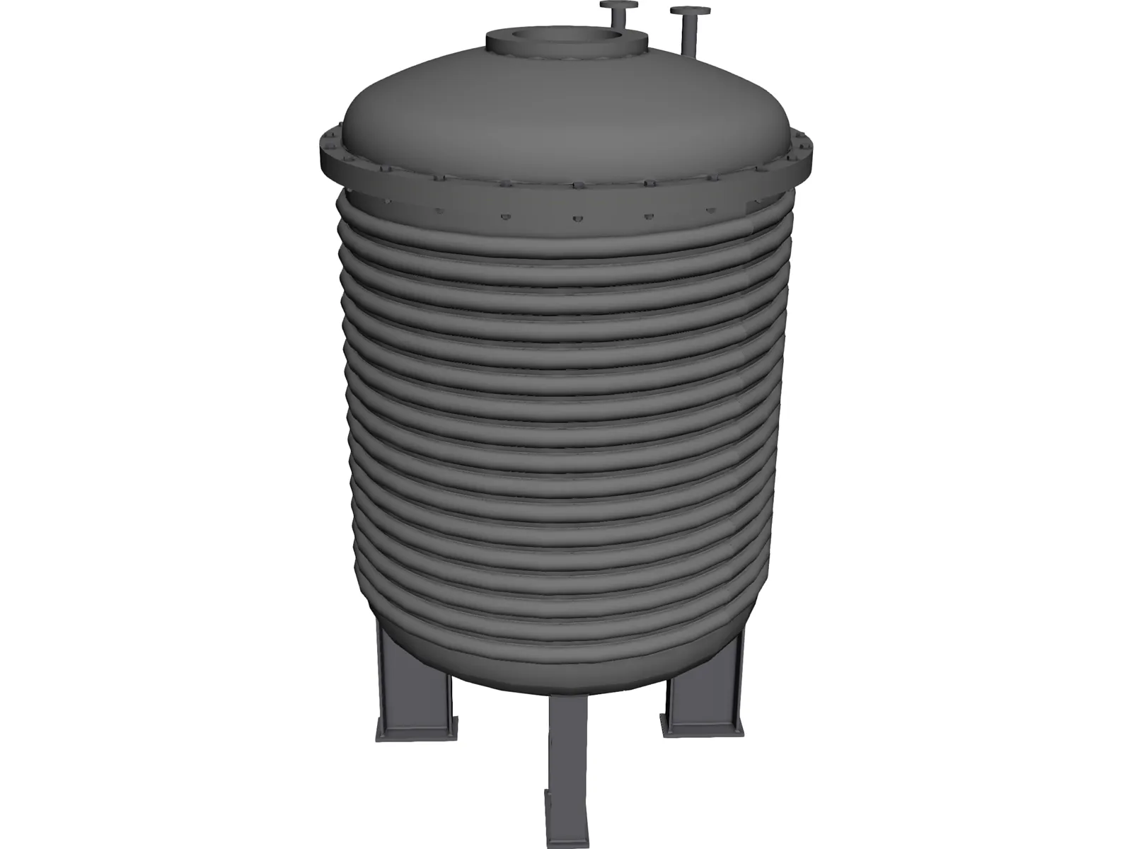 Mixing Boiler 3D Model main preview