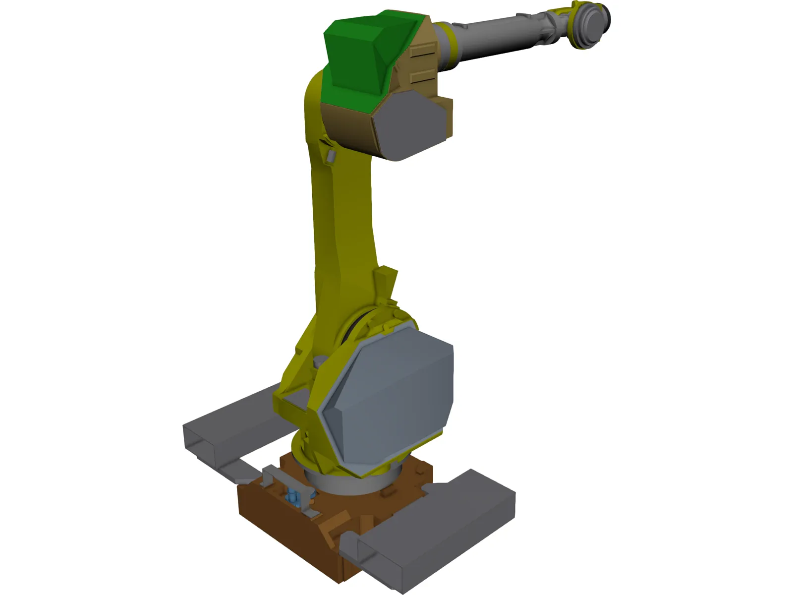 Fanuc M-710iC_50 Robot 3D Model main preview