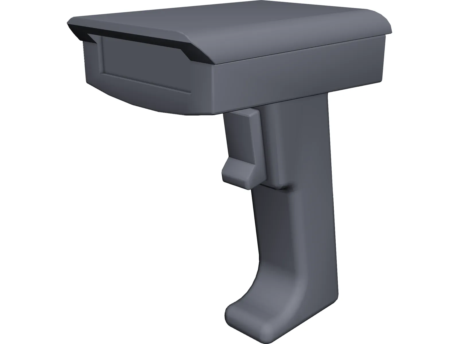 Barcode Scanner 3D Model main preview