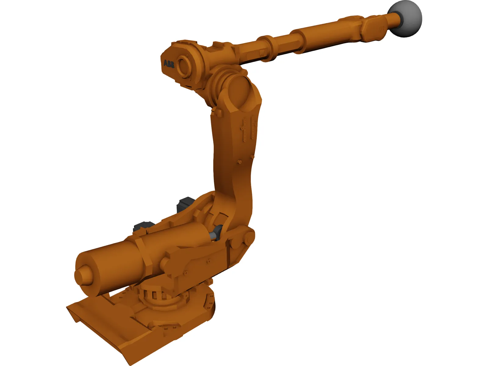ABB 6650 Robot 3D Model main preview