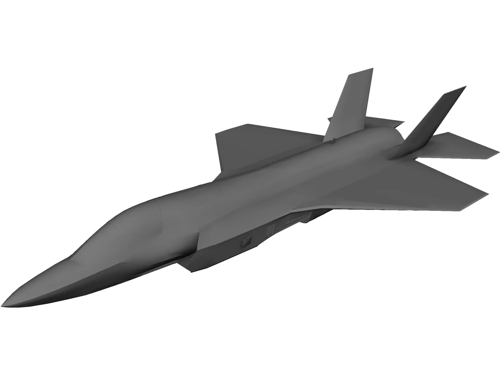 Lockheed Martin JSF F-35 3D Model main preview