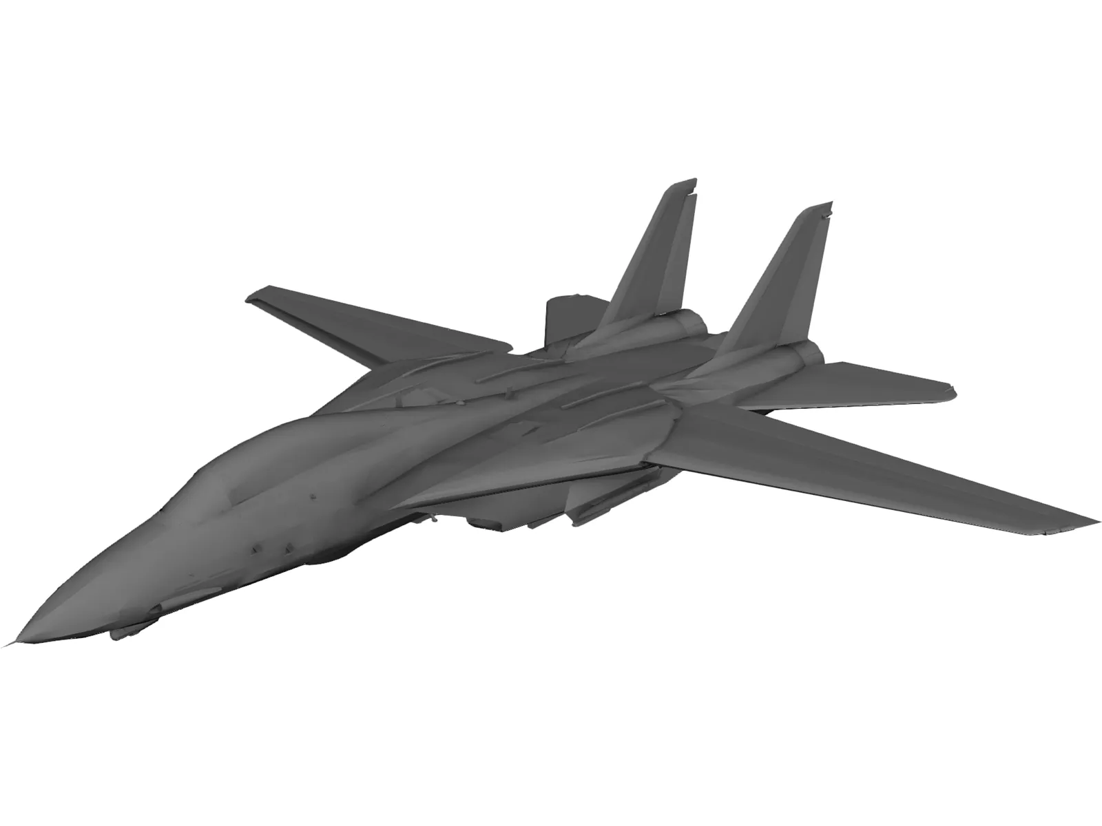 F-14D Tomcat 3D Model main preview