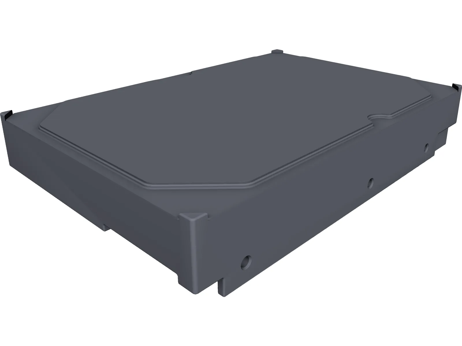 Seagate HDD 3D Model main preview