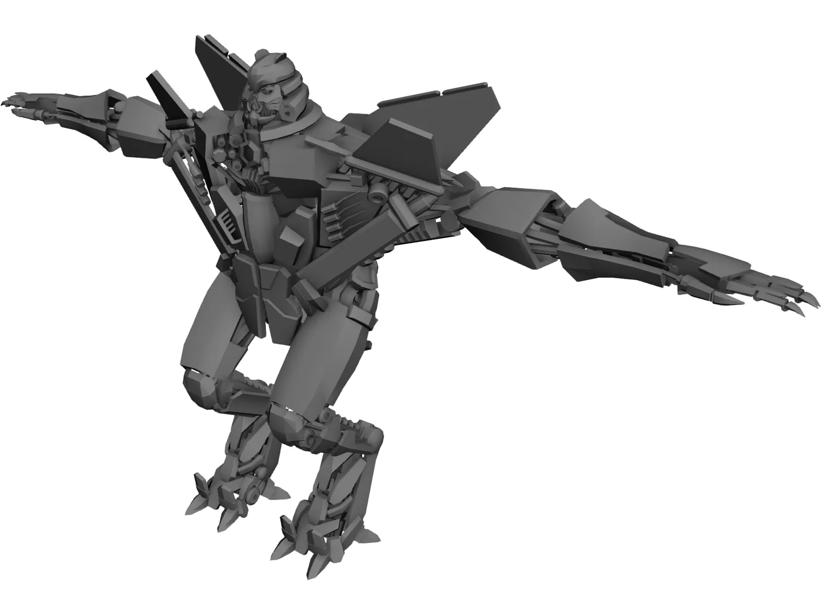 Transformers Sentinel Prime 3D Model main preview