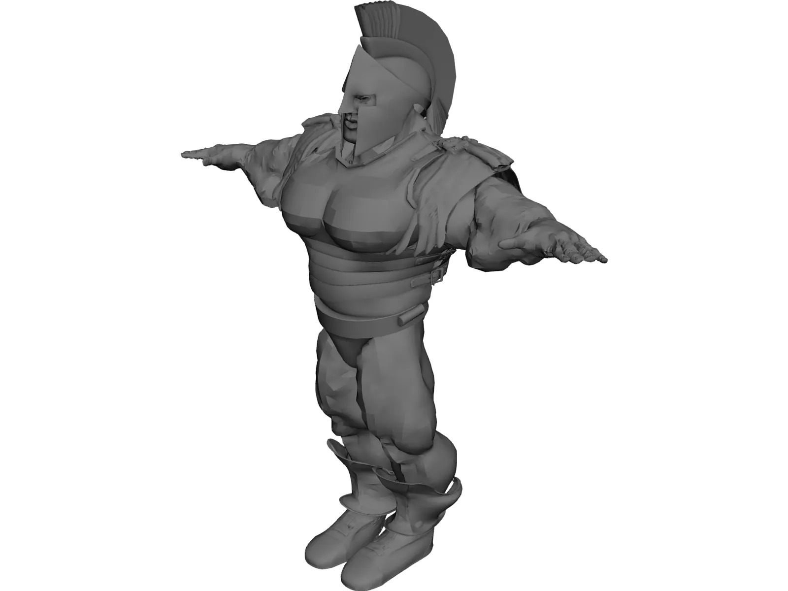 Spartan 3D Model main preview