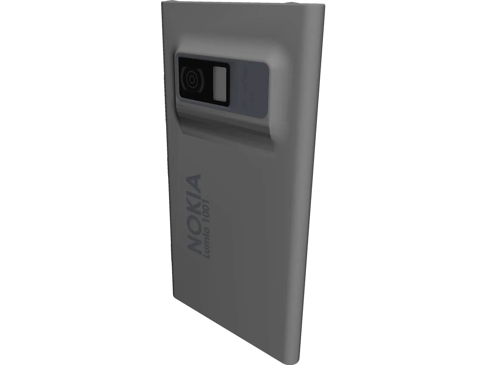 Nokia Lumia 1001 3D Model main preview