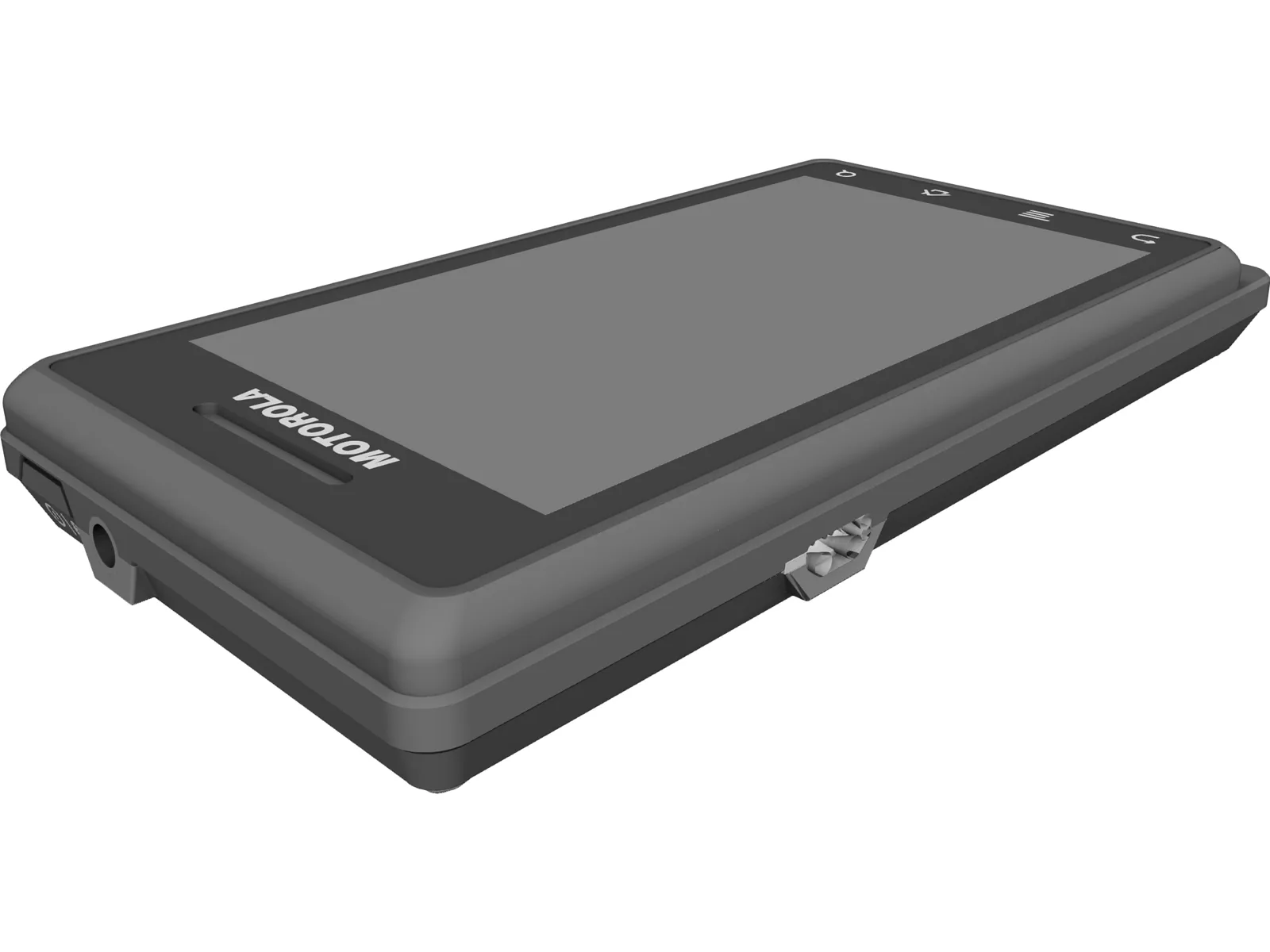 Motorola Milestone 3D Model main preview