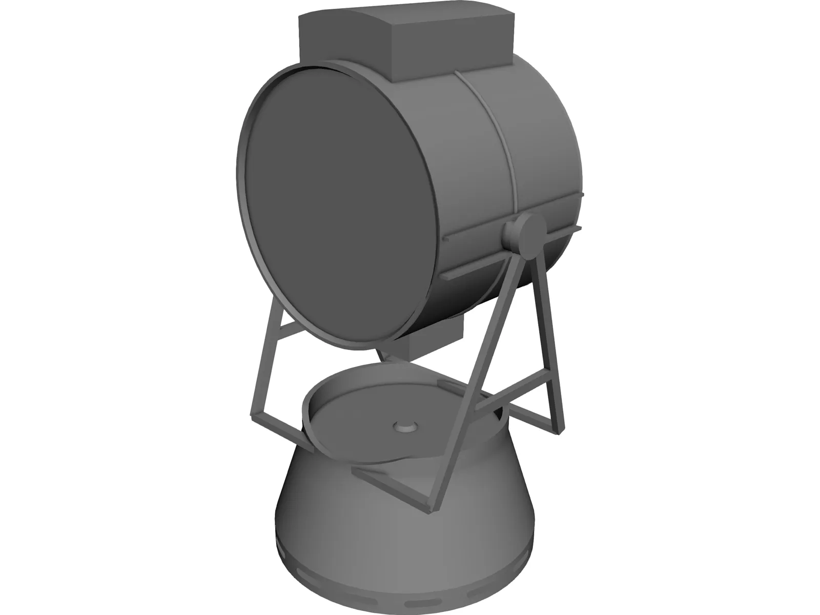Ship Spotlight 3D Model main preview