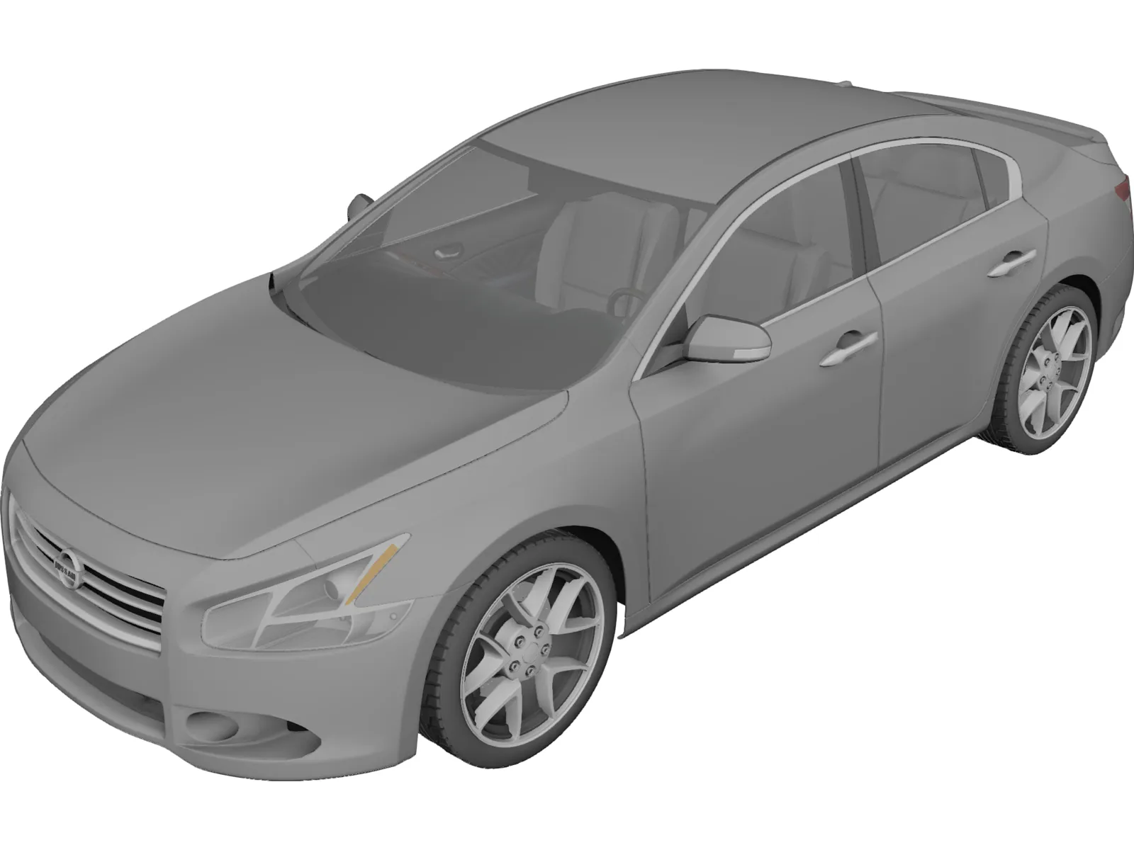 Nissan Maxima (2011) 3D Model main preview