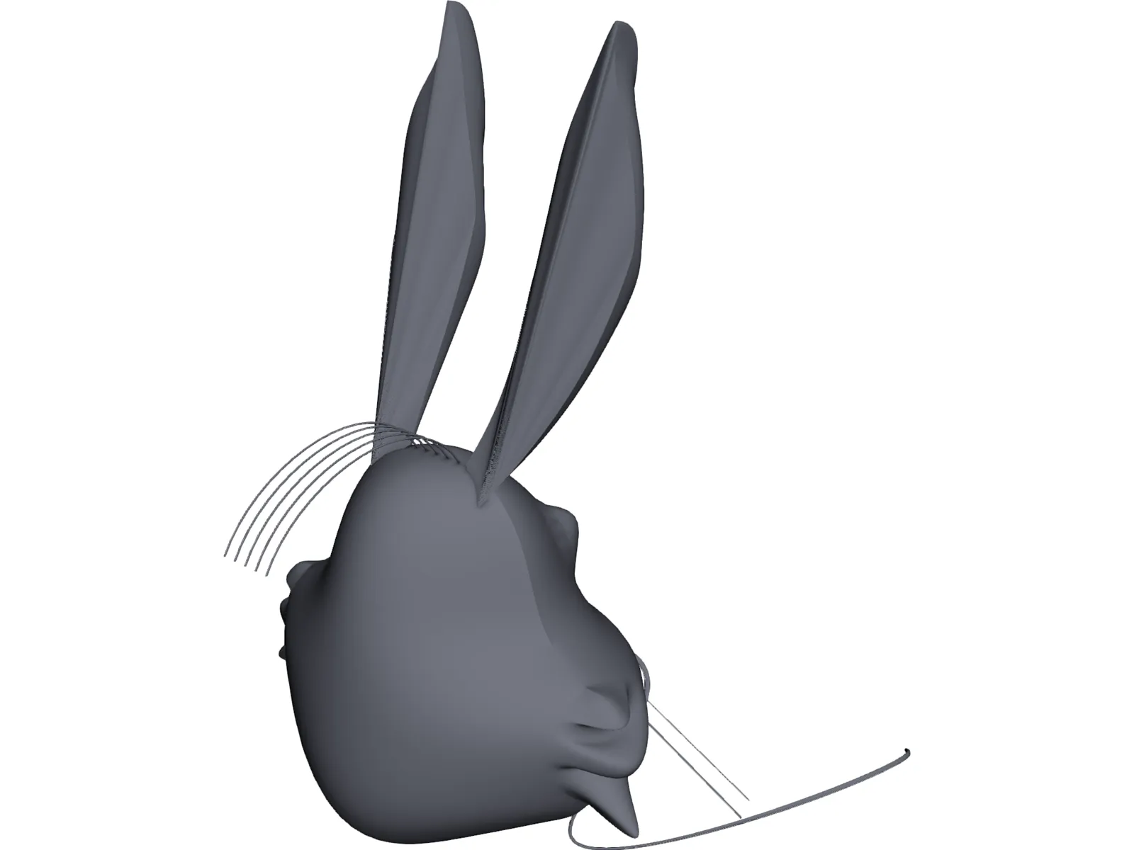 Rabbit 3D Model main preview