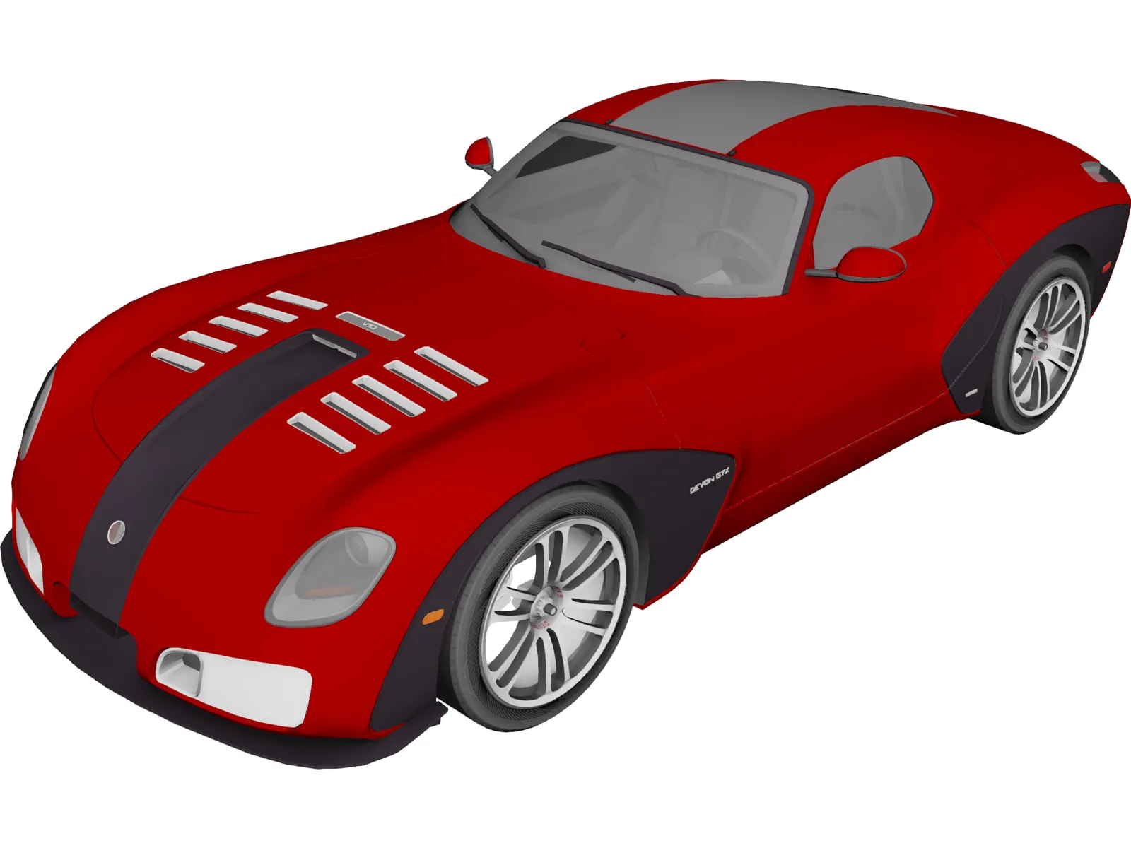 Devon GTX Prototype 3D Model main preview