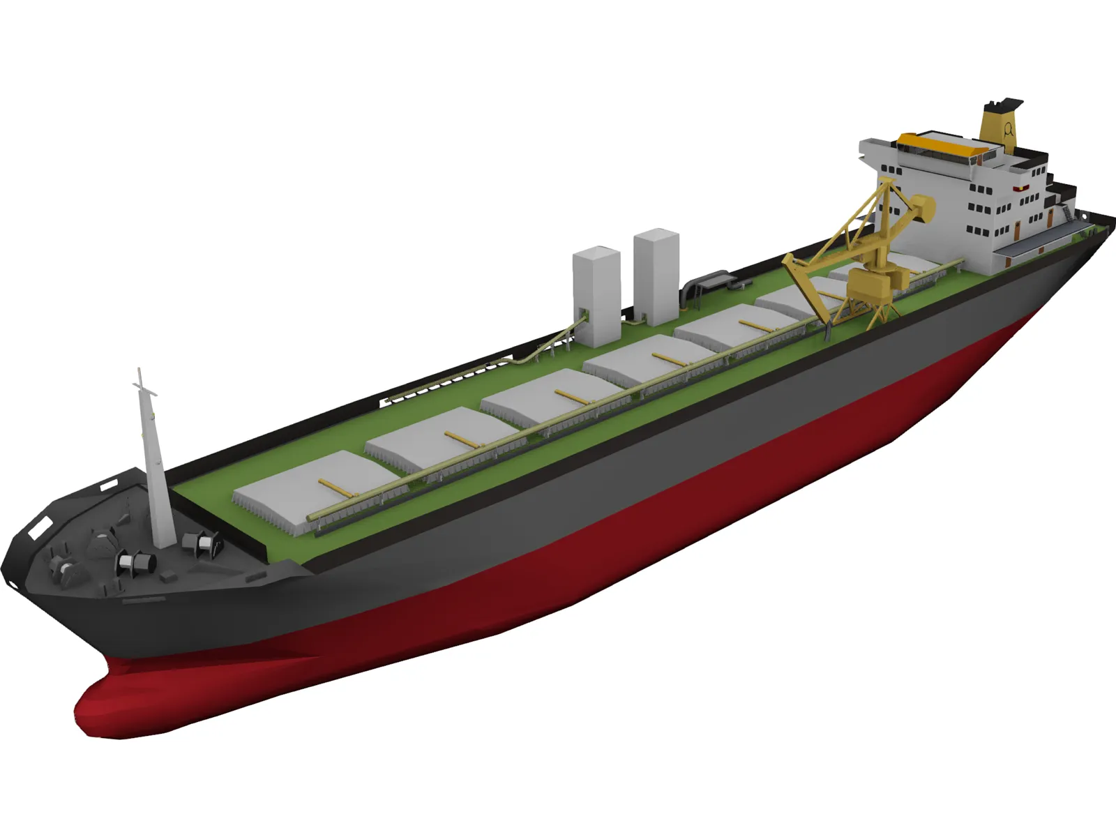 Watercraft 3D Model main preview