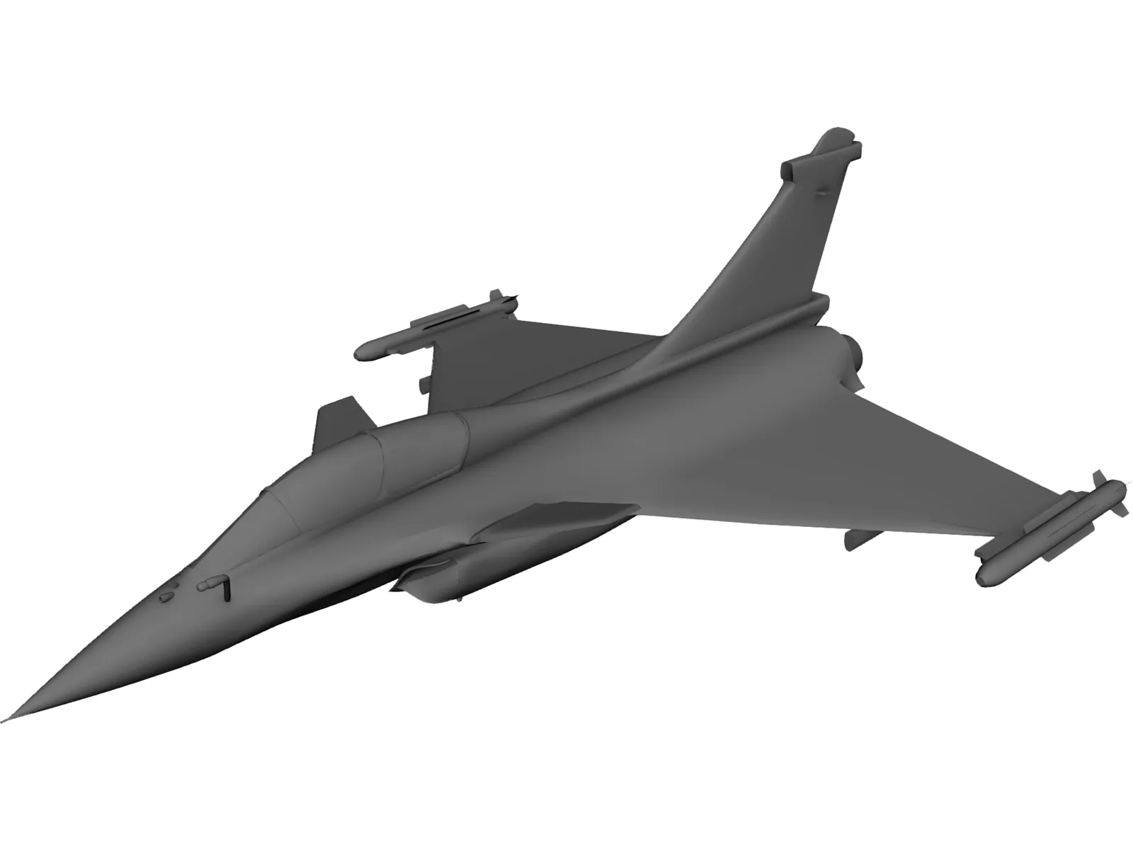 Dassault Rafale 3D Model main preview